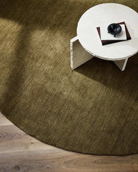 Baya Rugs Rugs 250cm Dia. Baya Sandringham Round Floor Rug - Moss
