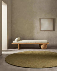 Baya Rugs Rugs 250cm Dia. Baya Sandringham Round Floor Rug - Moss