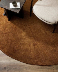 Baya Rugs Rugs 250cm Dia. Baya Sandringham Round Floor Rug - Pecan