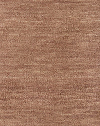 Close-up of Baya Sandringham Floor Rug in Rosewood color showing dense hand-knotted wool pile texture
