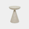 Globe West Side Tables Globe West Livorno Luna Side Table, Warm Sand