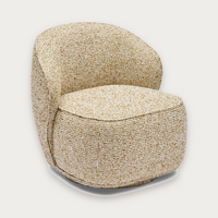 Saskia Swivel Chair Saffron