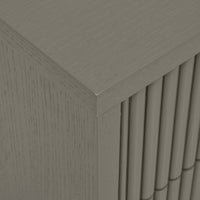 GlobeWest Benjamin Ripple Bedside - Snowgum