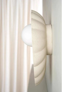 Robert Gordon Interiors Pendants Robert Gordon Oyster Sconce Light, Stone (7941202575609)