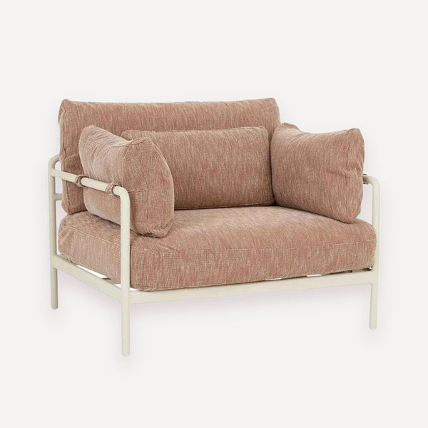 GlobeWest Cape Sofa Chair - Tuscan Brick - Sandcastle