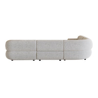 GlobeWest Juno Cloud 4-Seater Left L Shape Sofa