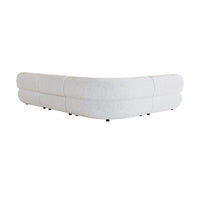 GlobeWest Juno Cloud 4-Seater Left L Shape Sofa