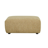 GlobeWest Juno Cloud Ottoman in Desert Speckle