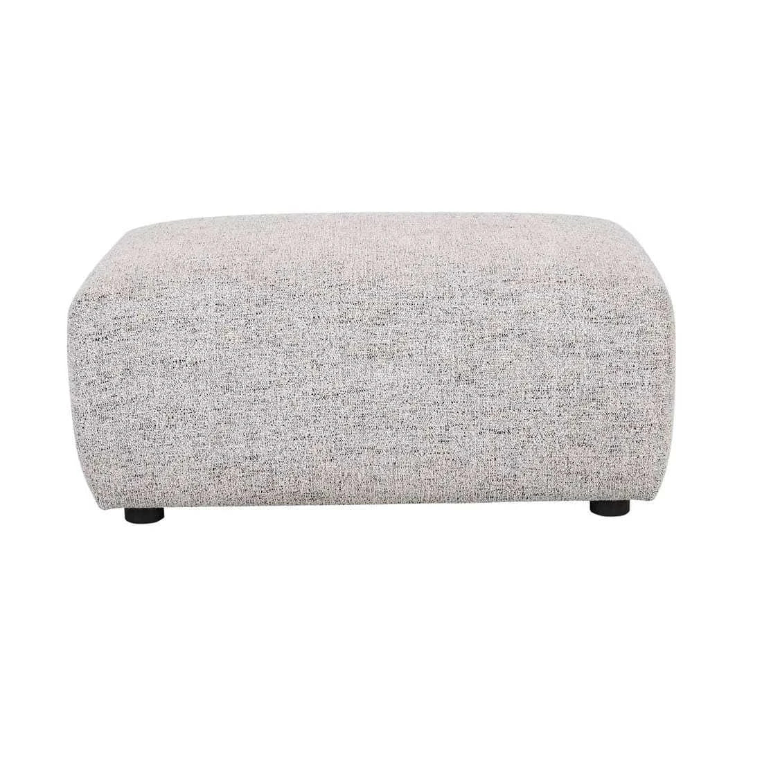 GlobeWest Juno Cloud Ottoman angle