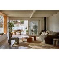 Globe West Occasional Chairs Globe West Hugo Arc Occasional Chair, Oat Boucle