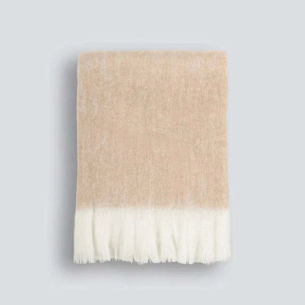 Baya Blankets & Throws Baya Sorrento Throw - Clay