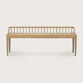 Ethnicraft Spindle Bench Seat, Natural Oak