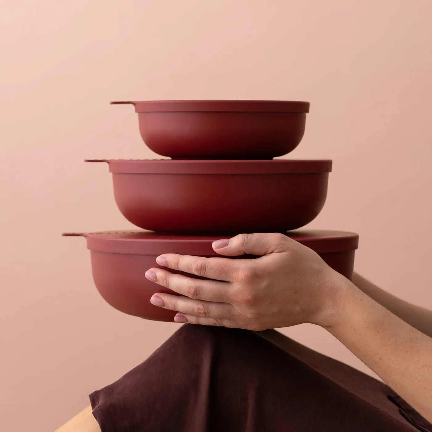 Styleware Servingware Styleware Nesting Bowl - Merlot (Various Sizes)