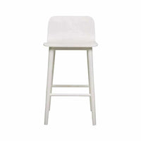 Globe West Bar Stools Globe West Sketch Tami Barstool - White