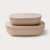 Styleware Nesting Tray 2-Piece Set in Biscotti