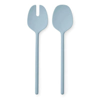 Styleware Salad Set sky blue melamine salad servers dishwasher safe 27cm length