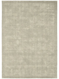 Tait Rug Rice hand-loomed ivory wool and cotton blend with textured finish