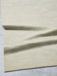 Tait Rug Rice ivory hand-loomed wool and cotton with textured finish