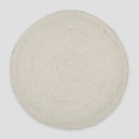 GlobeWest Tepih Round Rug Ivory