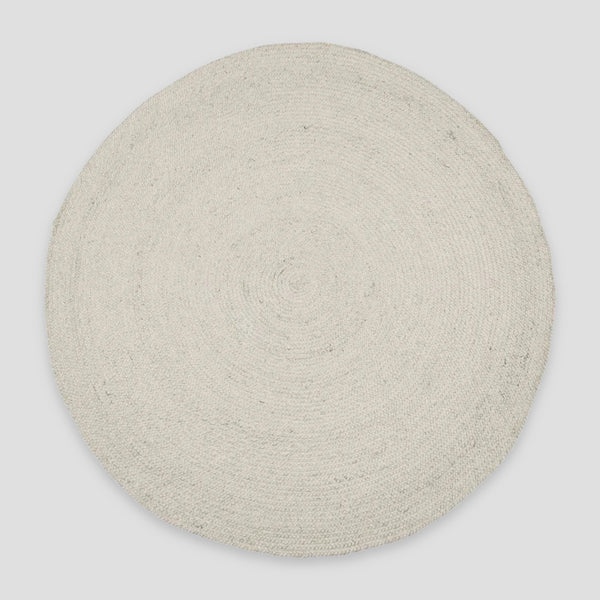 GlobeWest Tepih Round Rug Ivory