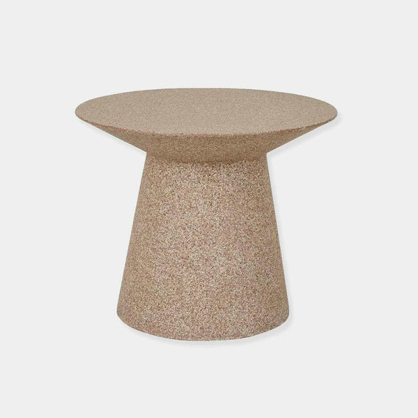 GlobeWest Livorno Round Indoor/Outdoor Side Table, Terracotta Speckle | Norsu Interiors