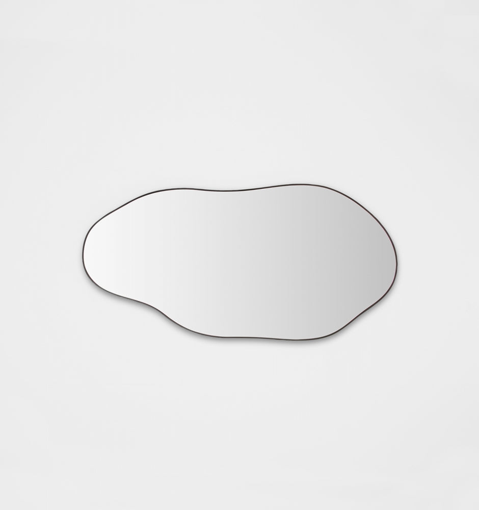 Middle of Nowhere Tide Mirror, Black, 70 x 140cm - alternate view