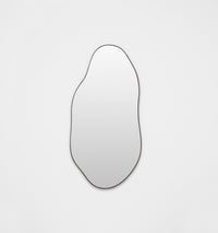 Middle of Nowhere Tide Mirror, Black, 70 x 140cm | Norsu Interiors