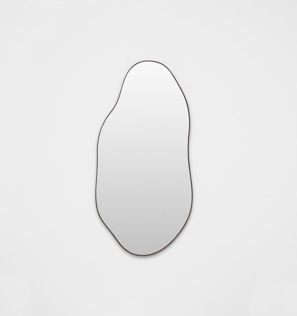 Middle of Nowhere Tide Mirror, Black, 70 x 140cm | Norsu Interiors