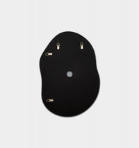 Middle of Nowhere Tide Mirror, Black, 50 x 70cm - reverse showing fixings