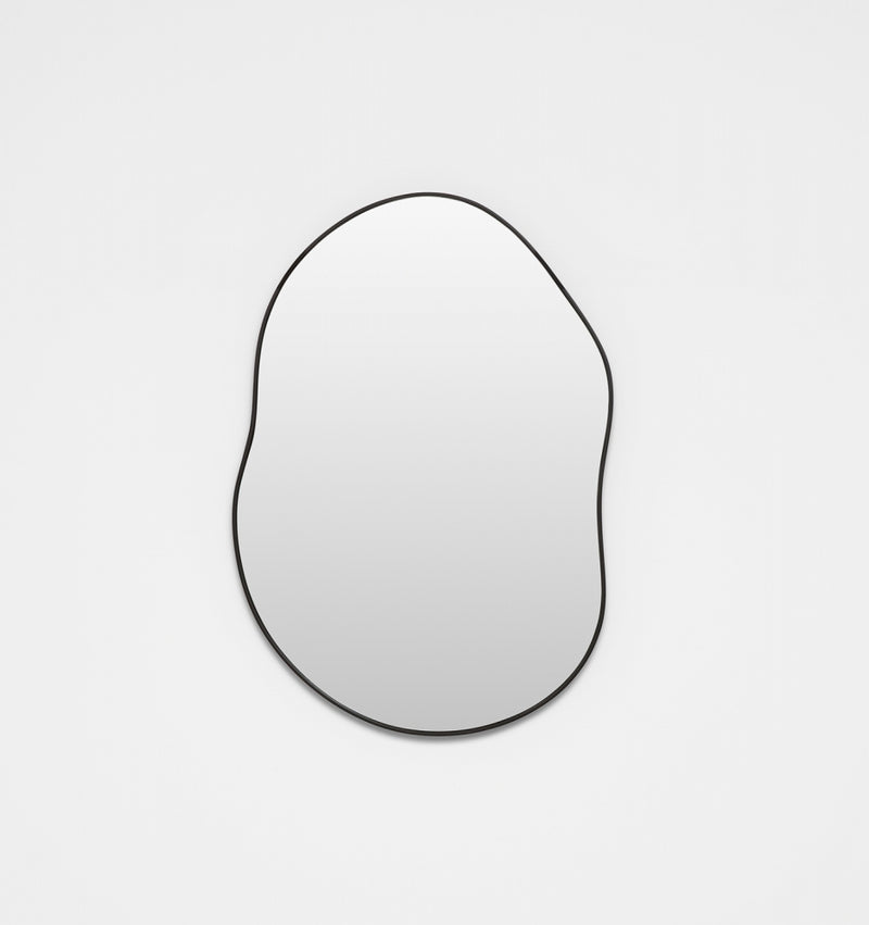 Middle of Nowhere Tide Mirror, Black, 50 x 70cm | Norsu Interiors