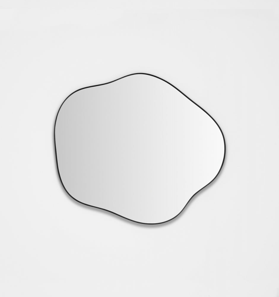 Middle of Nowhere Tide Mirror, Black, 80 x 95cm - alternate view