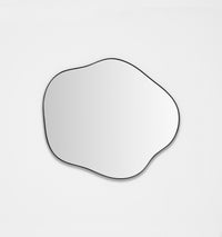 Middle of Nowhere Tide Mirror, Black, 80 x 95cm - alternate view