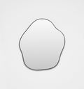 Middle of Nowhere Tide Mirror, Black, 80 x 95cm