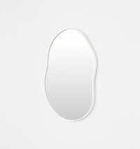 Middle of Nowhere Tide Mirror, Bright White, 50 x 70cm - frame profile