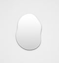 Middle of Nowhere Tide Mirror, Bright White, 50 x 70cm