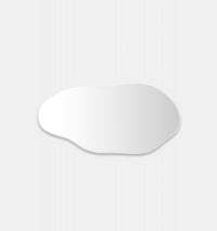 Middle of Nowhere Tide Mirror, Bright White, 70 x 140cm - alternate view