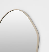Middle of Nowhere Tide Mirror, Sand, 50 x 70cm - corner detail