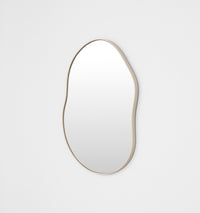 Middle of Nowhere Tide Mirror, Sand, 50 x 70cm - frame profile