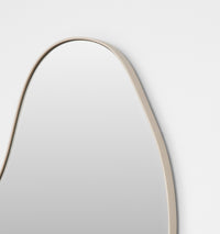 Middle of Nowhere Tide Mirror, Sand, 70 x 140cm - corner detail