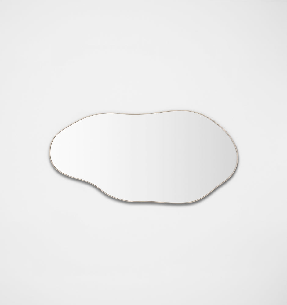Middle of Nowhere Tide Mirror, Sand, 70 x 140cm - alternate view