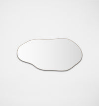 Middle of Nowhere Tide Mirror, Sand, 70 x 140cm - alternate view