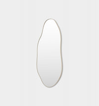 Middle of Nowhere Tide Mirror, Sand, 70 x 140cm - frame profile