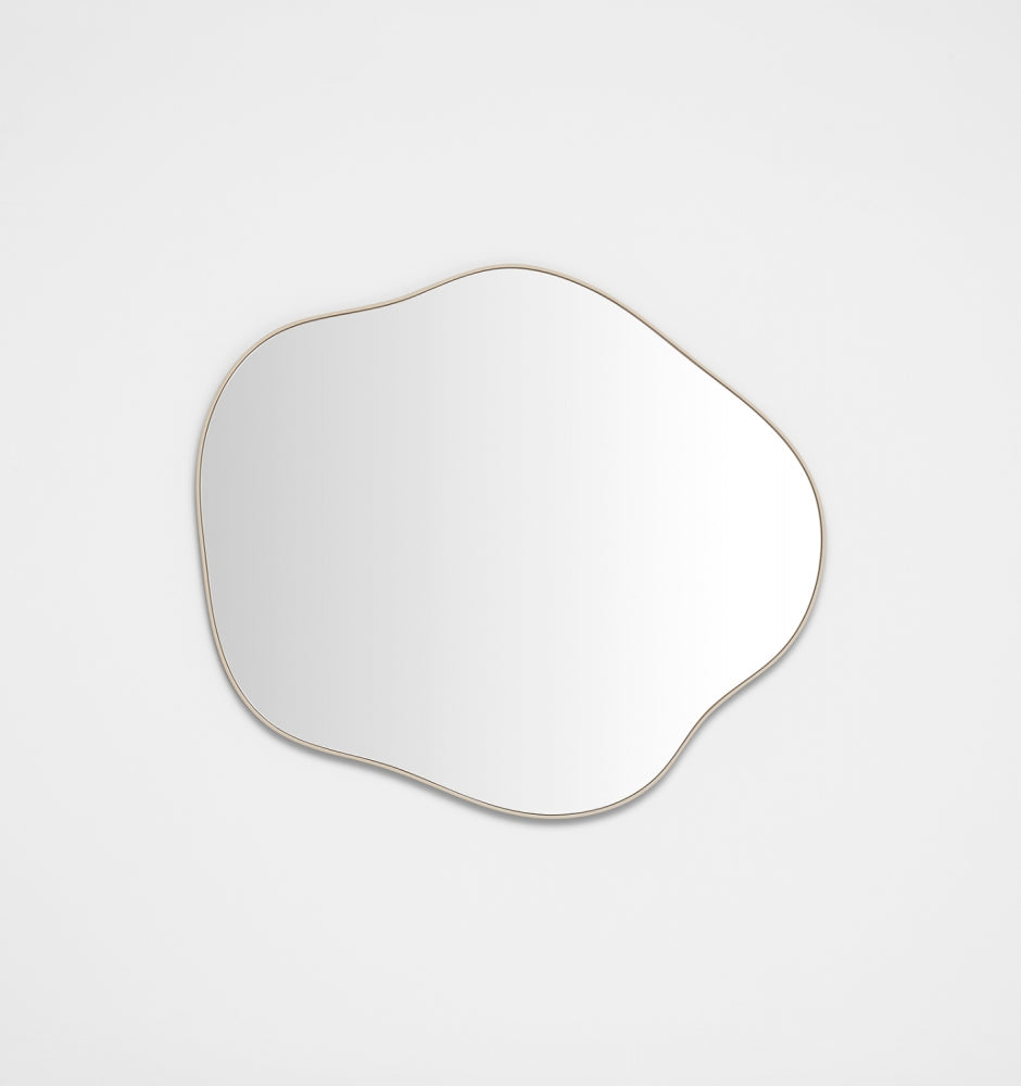 Middle of Nowhere Tide Mirror, Sand, 80 x 95cm - alternate view