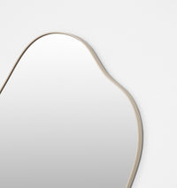 Middle of Nowhere Tide Mirror, Sand, 80 x 95cm - corner detail