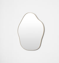 Middle of Nowhere Tide Mirror, Sand, 80 x 95cm - frame profile
