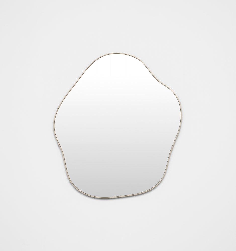 Middle of Nowhere Tide Mirror, Sand, 80 x 95cm | Norsu Interiors