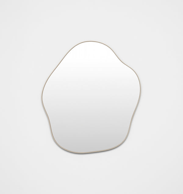 Middle of Nowhere Tide Mirror, Sand, 80 x 95cm | Norsu Interiors
