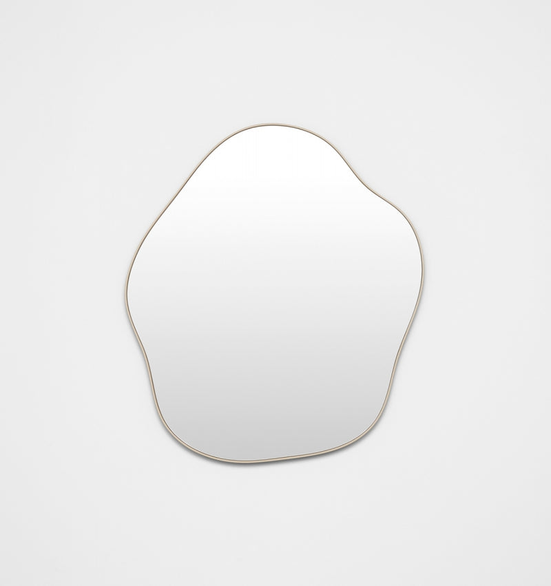 Middle of Nowhere Tide Mirror, Sand, 80 x 95cm | Norsu Interiors