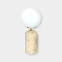 norsu interiors Lamps Tova Travertine Lamp