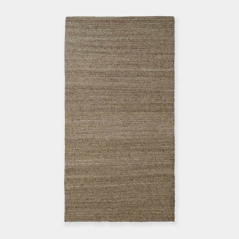 GlobeWest Harbour Knot outdoor rug in tawny, hand woven 100% PET, 2x3 meters, durable and textured